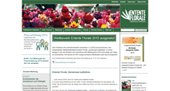 Desktop Screenshot of entente-florale.de