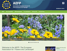 Tablet Screenshot of entente-florale.eu